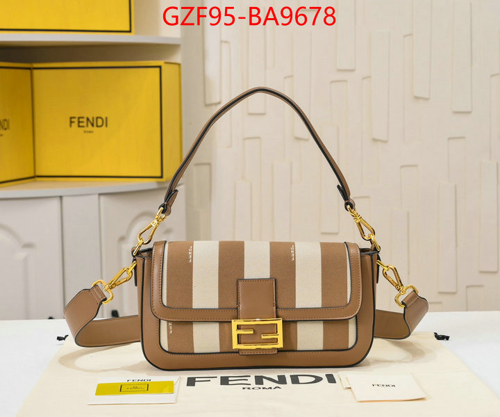 Fendi Bags(4A)-Baguette- aaaaa quality replica ID: BA9678 $: 95USD,