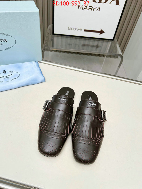 Women Shoes-Prada high quality aaaaa replica ID: SS2137 $: 100USD