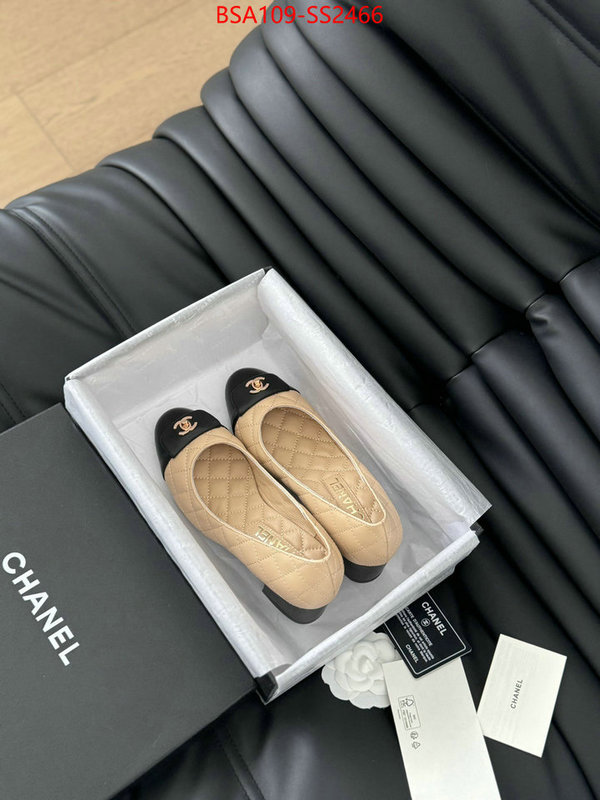 Women Shoes-Chanel 2024 aaaaa replica customize ID: SS2466 $: 109USD