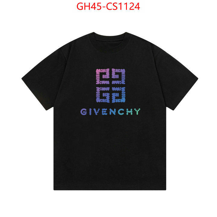 Clothing-Givenchy best quality designer ID: CS1124 $: 45USD