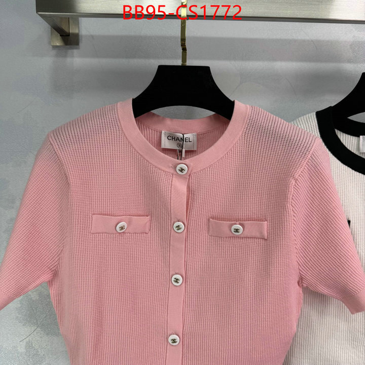 Clothing-Chanel the best quality replica ID: CS1772 $: 95USD