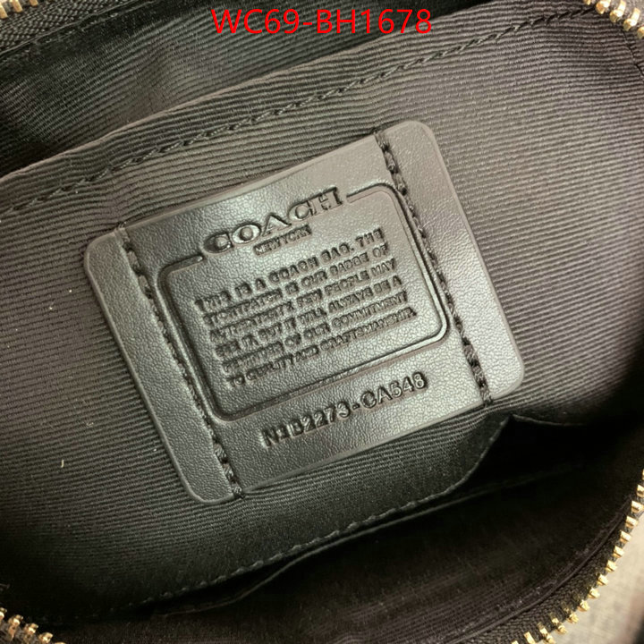 Coach Bags(4A)-Handbag- shop cheap high quality 1:1 replica ID: BH1678 $: 69USD,