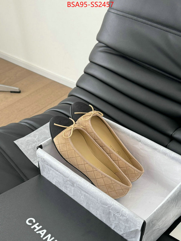 Women Shoes-Chanel buy 2024 replica ID: SS2457 $: 95USD