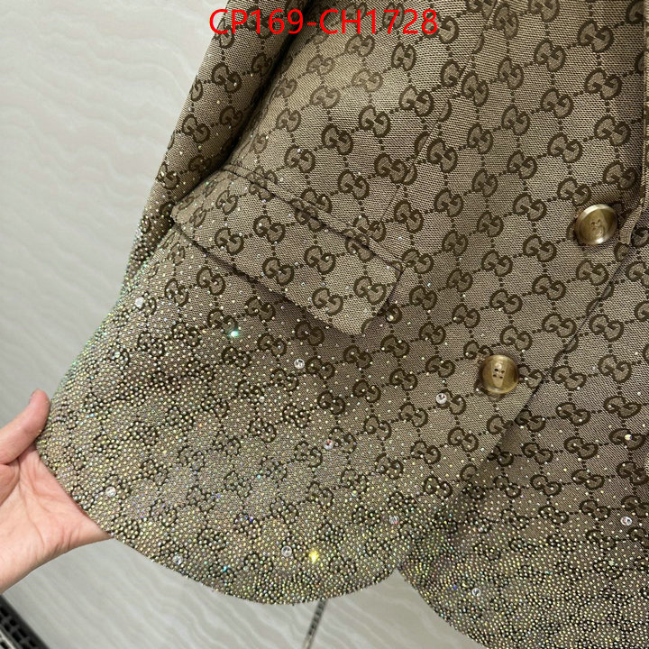 Clothing-Gucci best replica new style ID: CH1728 $: 169USD