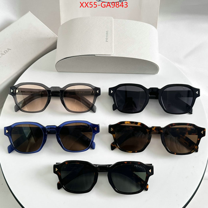 Glasses-Prada is it ok to buy ID: GA9843 $: 55USD