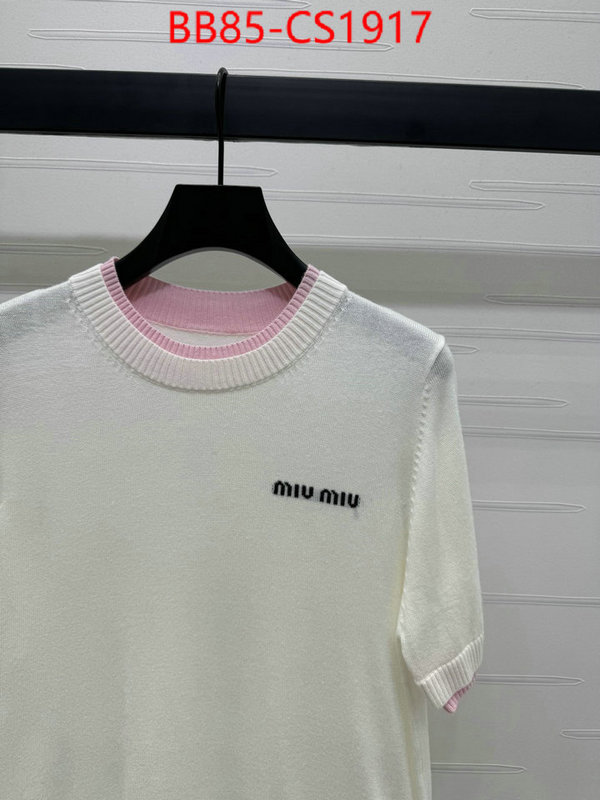 Clothing-MIU MIU shop designer ID: CS1917 $: 85USD