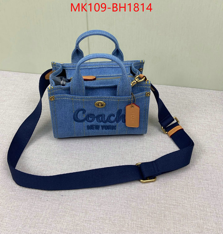 Coach Bags(4A)-Handbag- what best designer replicas ID: BH1814 $: 109USD,