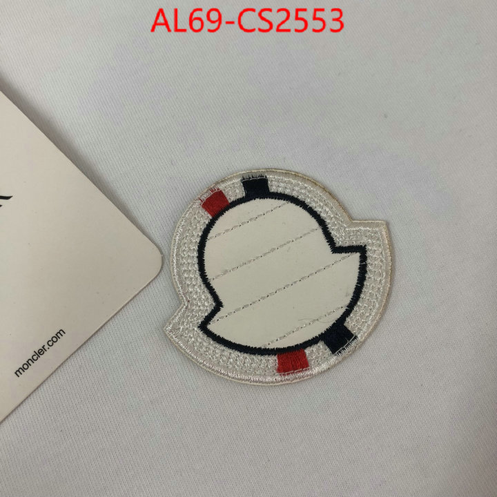 Clothing-Moncler best quality fake ID: CS2553 $: 69USD