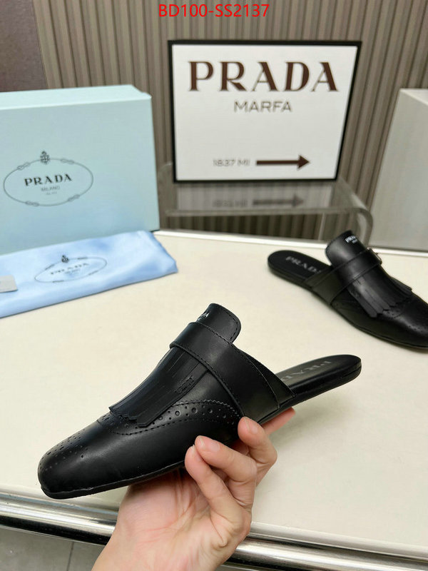 Women Shoes-Prada high quality aaaaa replica ID: SS2137 $: 100USD