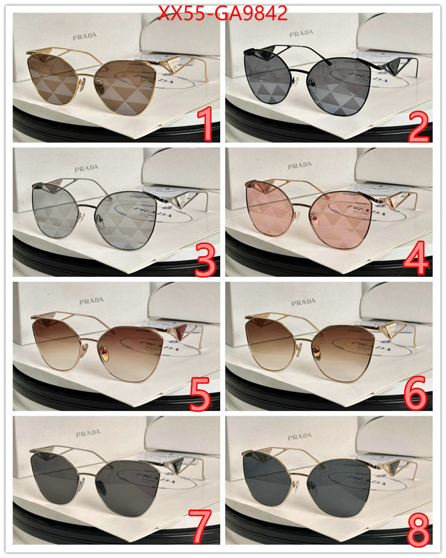 Glasses-Prada aaaaa class replica ID: GA9842 $: 55USD