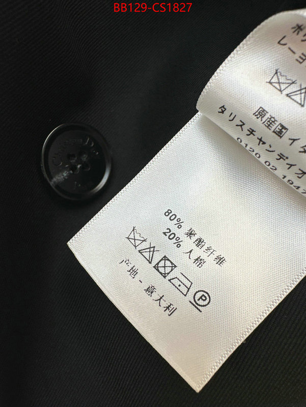 Clothing-Dior counter quality ID: CS1827 $: 129USD