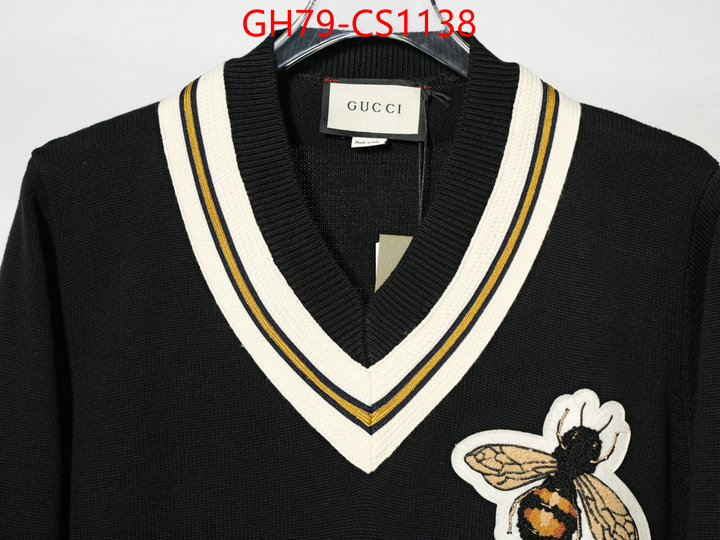 Clothing-Gucci 7 star quality designer replica ID: CS1138 $: 79USD