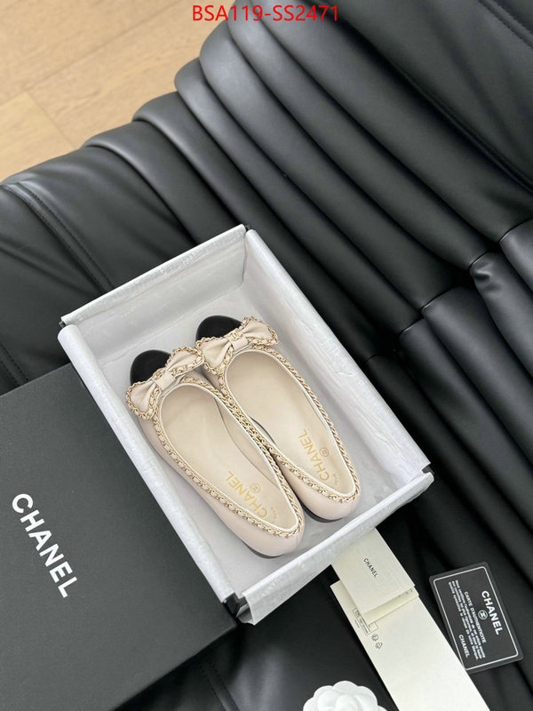 Women Shoes-Chanel high quality 1:1 replica ID: SS2471 $: 119USD