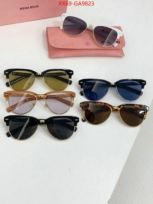 Glasses-Miu Miu buy cheap replica ID: GA9823 $: 69USD