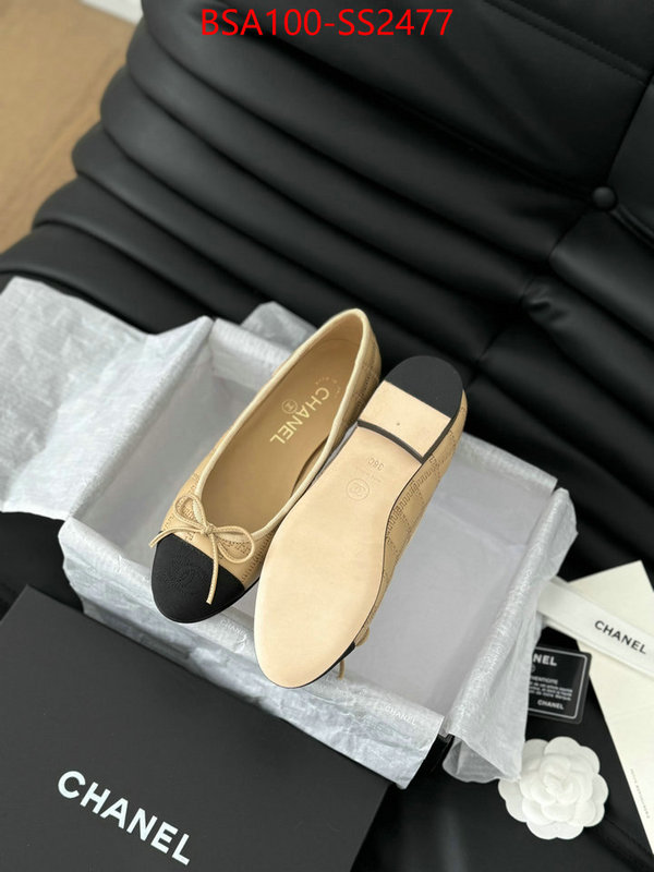 Women Shoes-Chanel perfect quality designer replica ID: SS2477 $: 100USD