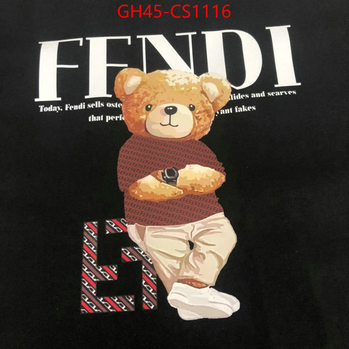 Clothing-Fendi fake cheap best online ID: CS1116 $: 45USD