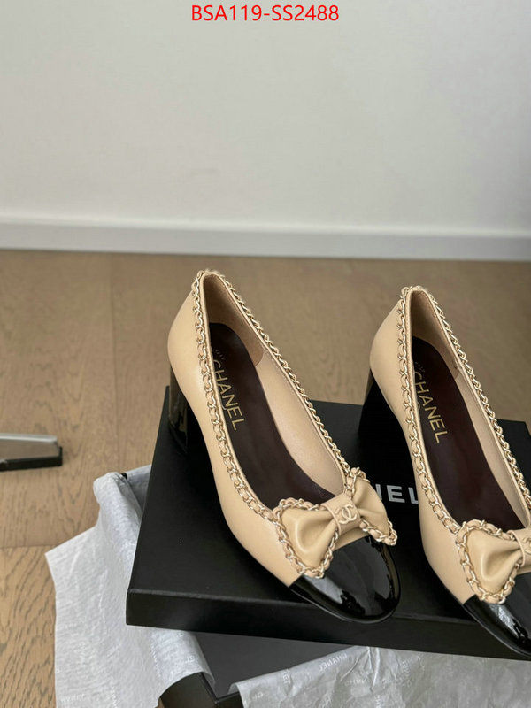 Women Shoes-Chanel top 1:1 replica ID: SS2488 $: 119USD