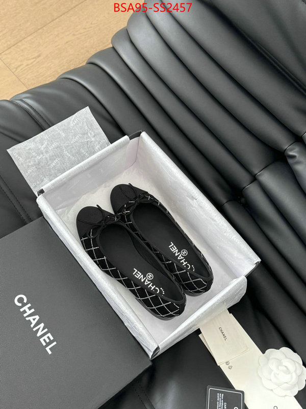 Women Shoes-Chanel buy 2024 replica ID: SS2457 $: 95USD