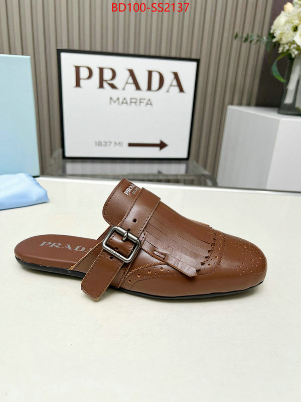 Women Shoes-Prada high quality aaaaa replica ID: SS2137 $: 100USD