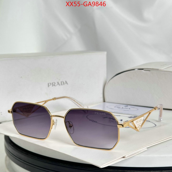 Glasses-Prada aaaaa+ quality replica ID: GA9846 $: 55USD