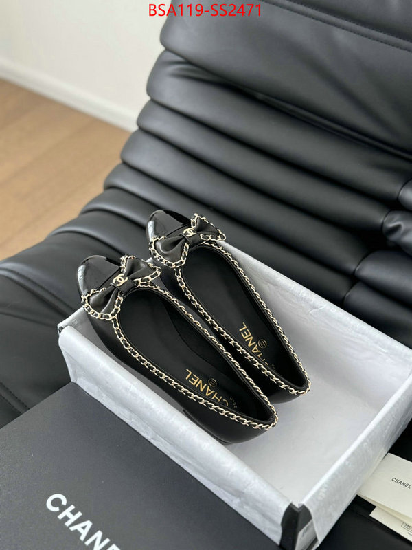 Women Shoes-Chanel high quality 1:1 replica ID: SS2471 $: 119USD