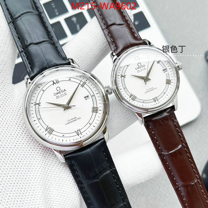 Watch(TOP)-Omega can i buy replica ID: WA9602 $: 215USD