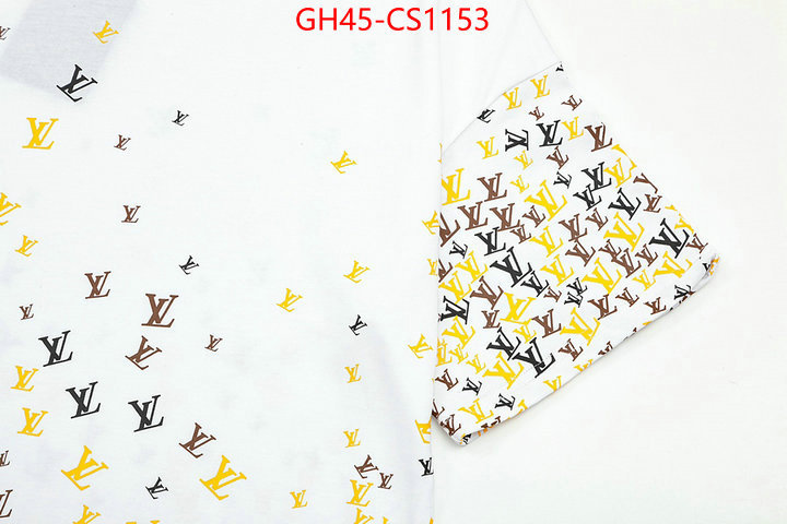 Clothing-LV shop designer replica ID: CS1153 $: 45USD