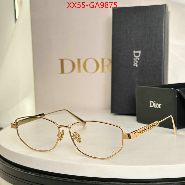 Glasses-Dior replica wholesale ID: GA9875 $: 55USD