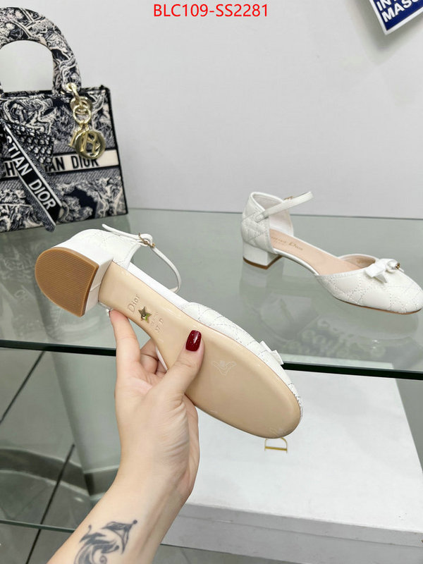 Women Shoes-Dior perfect quality designer replica ID: SS2281 $: 109USD