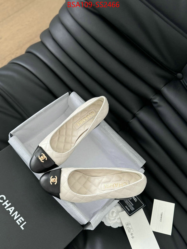 Women Shoes-Chanel 2024 aaaaa replica customize ID: SS2466 $: 109USD