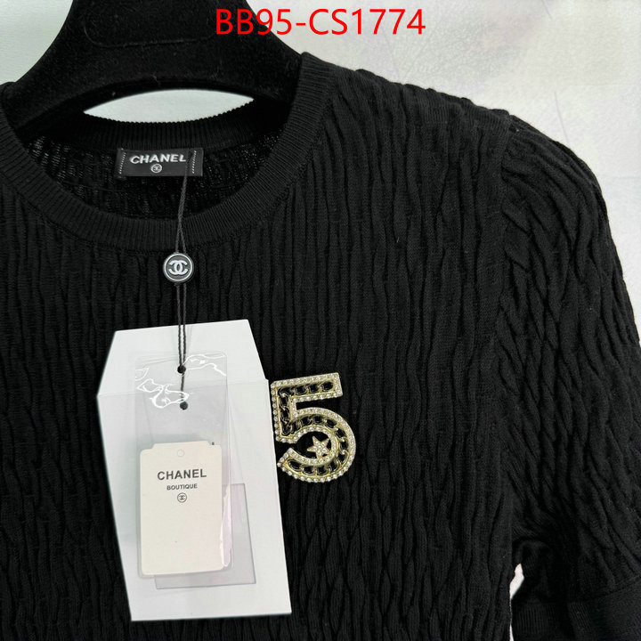 Clothing-Chanel best luxury replica ID: CS1774 $: 95USD