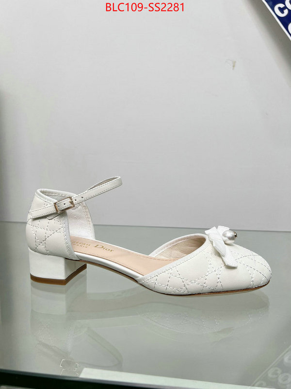 Women Shoes-Dior perfect quality designer replica ID: SS2281 $: 109USD