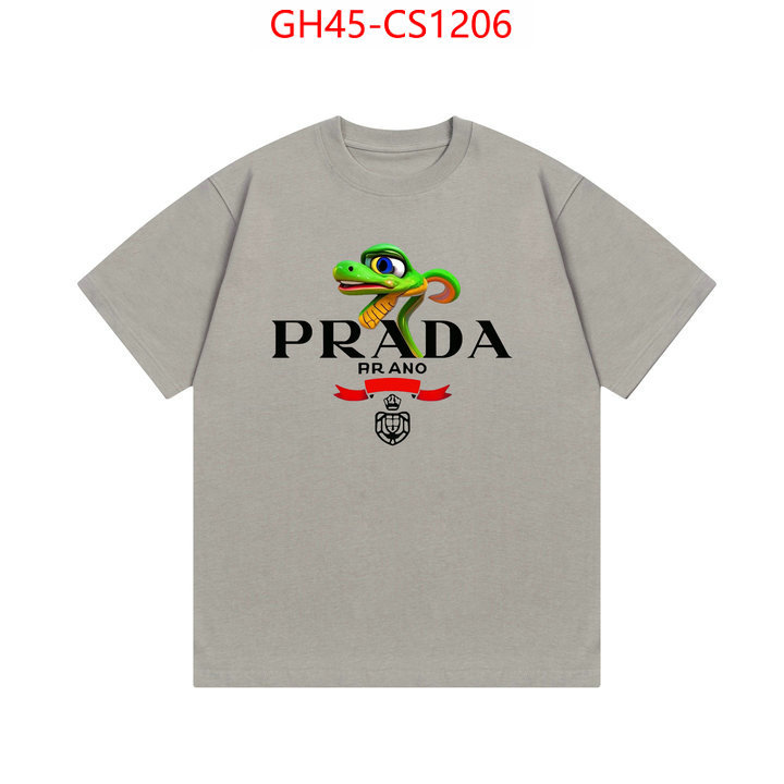 Clothing-Prada customize the best replica ID: CS1206 $: 45USD