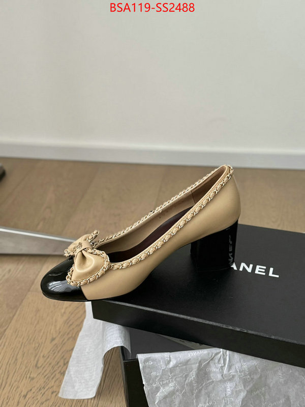 Women Shoes-Chanel top 1:1 replica ID: SS2488 $: 119USD