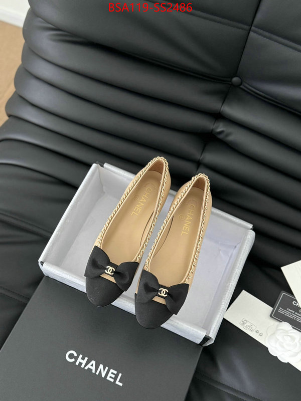 Women Shoes-Chanel shop designer replica ID: SS2486 $: 119USD