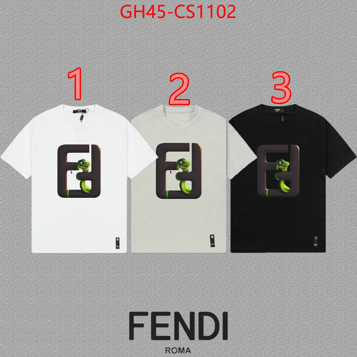 Clothing-Fendi china sale ID: CS1102 $: 45USD