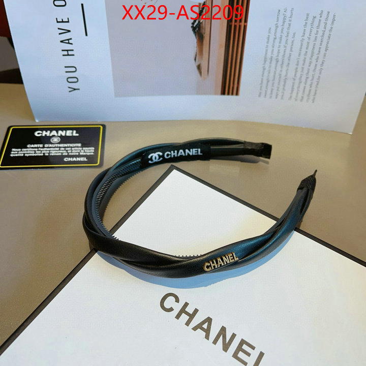 Hair band-Chanel cheap wholesale ID: AS2209 $: 29USD