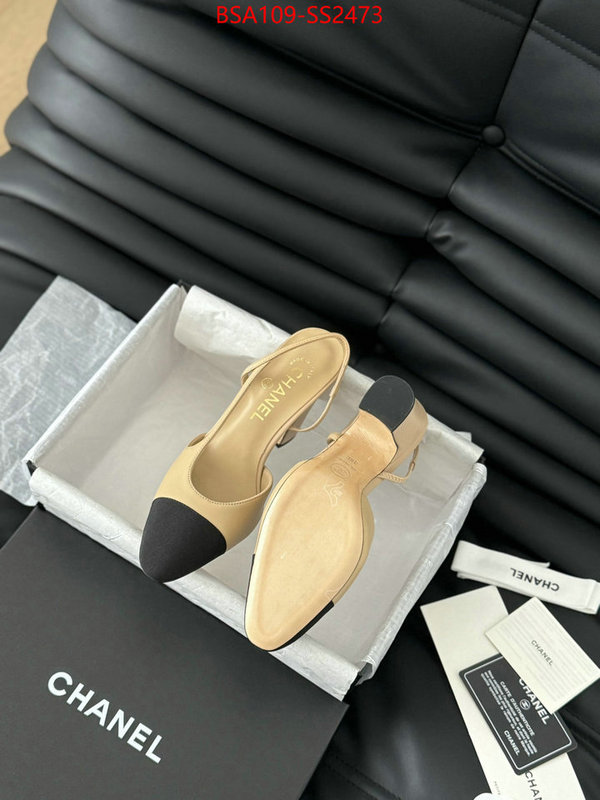 Women Shoes-Chanel high quality 1:1 replica ID: SS2473 $: 109USD