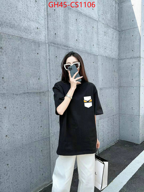 Clothing-Fendi we provide top cheap aaaaa ID: CS1106 $: 45USD