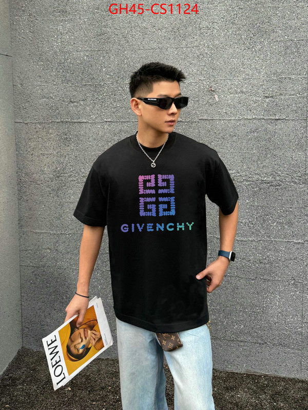 Clothing-Givenchy best quality designer ID: CS1124 $: 45USD