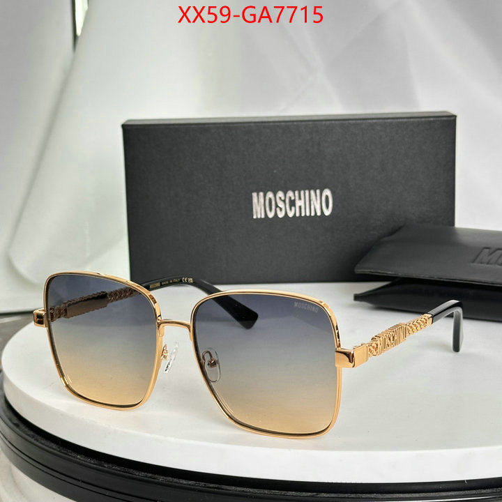 Glasses-Moschino cheap replica ID: GA7715 $: 59USD