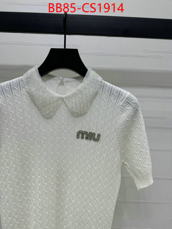 Clothing-MIU MIU 1:1 clone ID: CS1914 $: 85USD