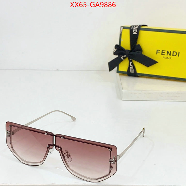 Glasses-Fendi replica 1:1 high quality ID: GA9886 $: 65USD