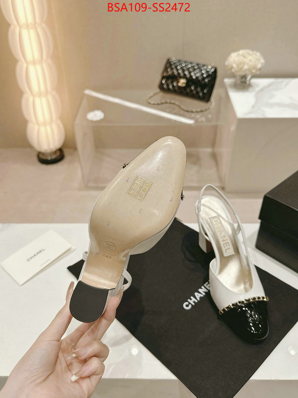 Women Shoes-Chanel designer wholesale replica ID: SS2472 $: 109USD