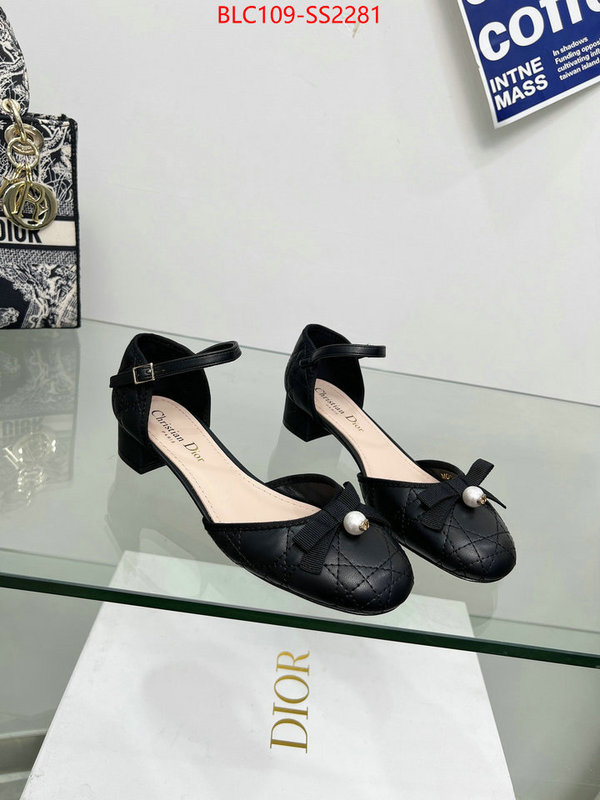 Women Shoes-Dior perfect quality designer replica ID: SS2281 $: 109USD