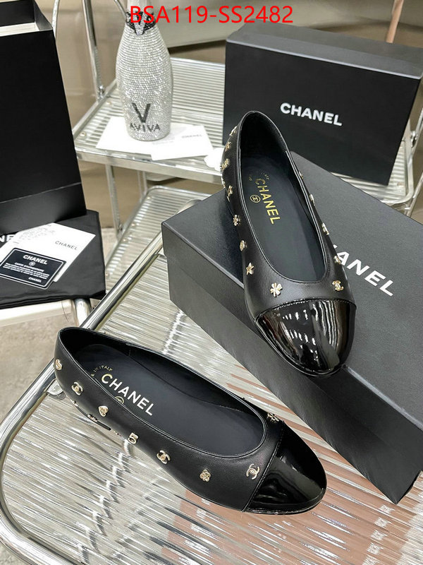 Women Shoes-Chanel aaaaa+ replica ID: SS2482 $: 119USD