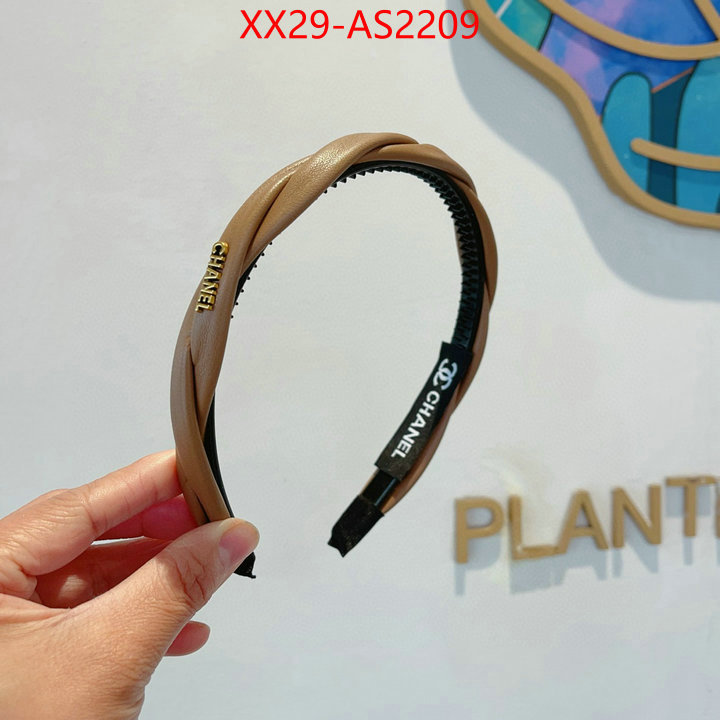 Hair band-Chanel cheap wholesale ID: AS2209 $: 29USD