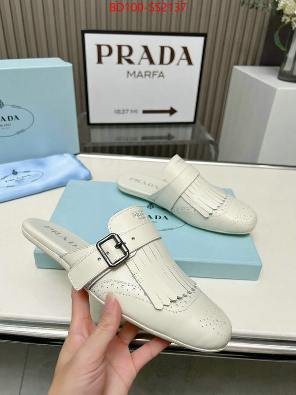 Women Shoes-Prada high quality aaaaa replica ID: SS2137 $: 100USD