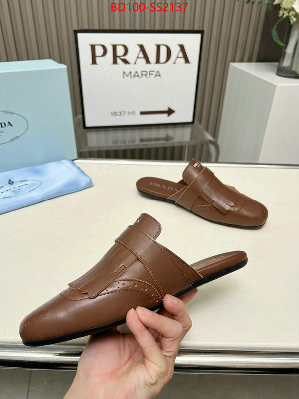 Women Shoes-Prada high quality aaaaa replica ID: SS2137 $: 100USD