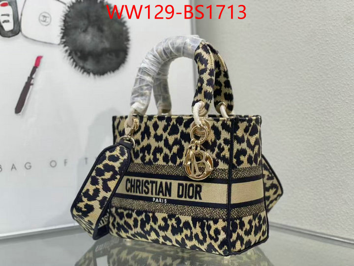 Dior Bags(TOP)-Lady- aaaaa+ replica designer ID: BS1713 $: 129USD,